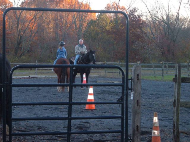 Me on a horse in Bucks County, Pennsylvania