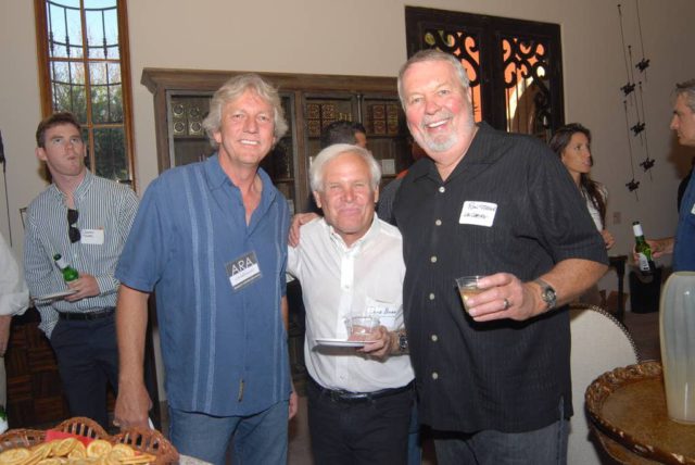 With Jon Bernhard and Ron Steege at a recent ARA networking event