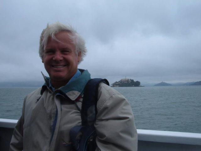 My cloudy, windswept, one-way transit to Alcatraz